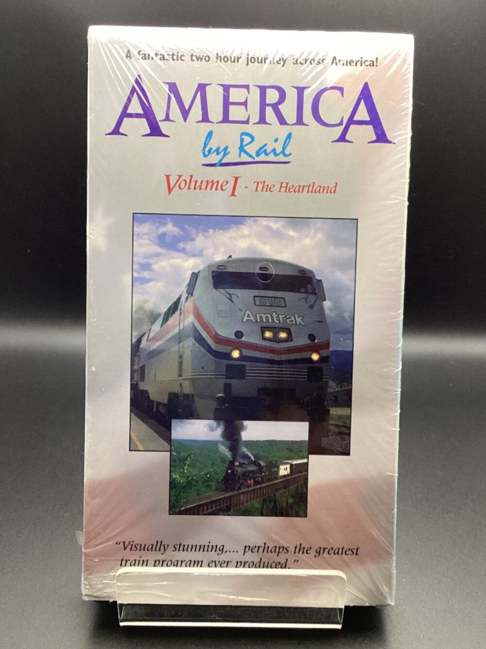 America By Rail: Volume 1: The Heartland Travel Railroad Films VHS Tape (1994)